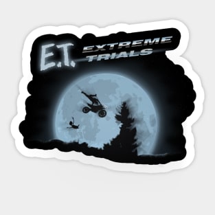 E.T. Extreme Trials Sticker